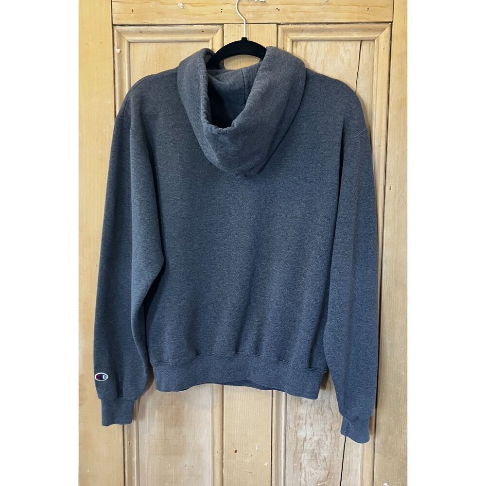 Champion Womens Vintage 90s CSUMB Embroidered Spellout Hoodie Small Gray SP EXC - Picture 7 of 9